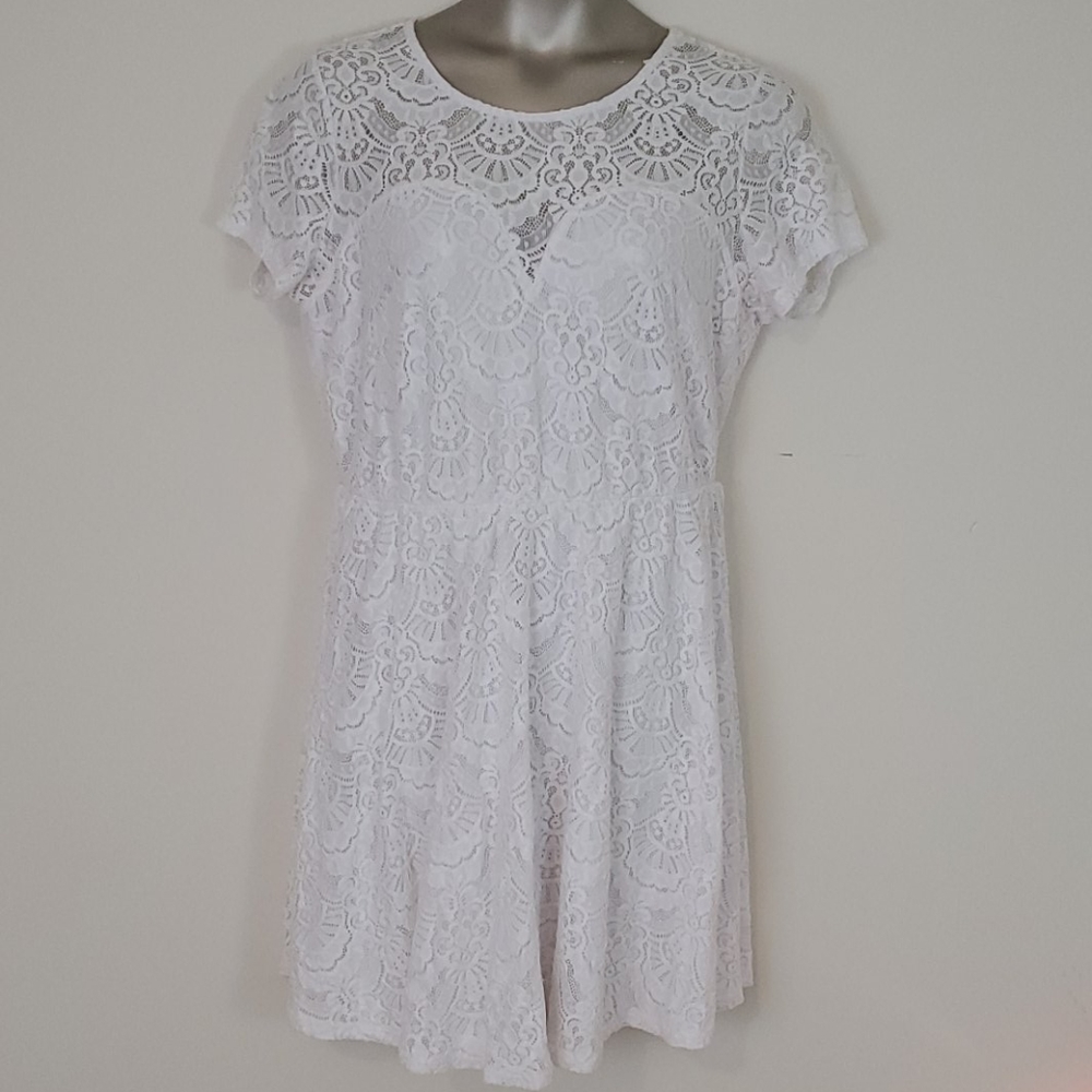 Fashion to Figure white short dress size 2x